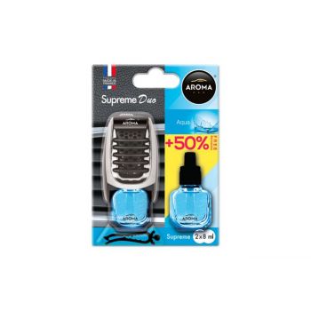 Amio – Αρωματικό Αεραγωγού Aroma Supreme Duo Aqua +50% για Φρεσκάδα & Καθημερινή Χρήση – 1 Τεμ. (A92253/AM)