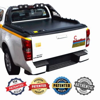 ΚΑΠΑΚΙ ΚΑΡΟΤΣΑΣ ΡΟΛΟ ΑΛΟΥΜΙΝΙΟΥ ΜΕ 4LED ROLL-BAR TEK 2 MAX 9080 ROLL+RB 431LED ISUZU D-MAX 2021+