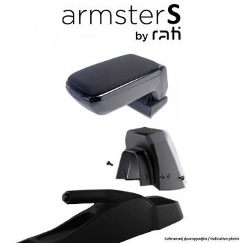 Rati - Ολοκληρωμένος Τεμπέλης Armster S για MG 3 2024 > από Πλαστικό και Ύφασμα σε Μαύρο Χρώμα με Αντάπτορα Τοποθέτησης - 1 Σετ (V01927+V01760)