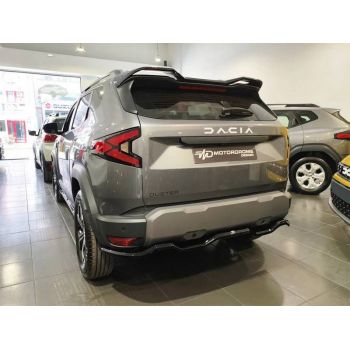 Spoiler Πίσω Προφυλακτήρα Για Dacia Duster Mk3 2024+ 4x4 / 4x2 Γυαλιστερό Μαύρο Από Abs Πλαστικό