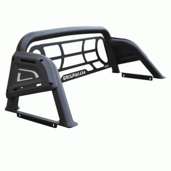 ROLL-BAR BLACK-INOX ME ΑΨΙΔΑ RB 4051BL-INOX FORD RANGER T6 2012+, T7 2017+ & T8 2020+