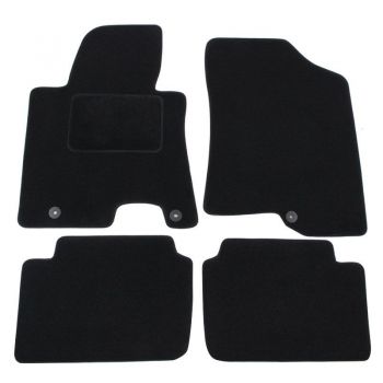 Πατάκια Αυτοκινήτου Μοκέτα Για Hyundai i30 2011-2017 Black 5 Pieces