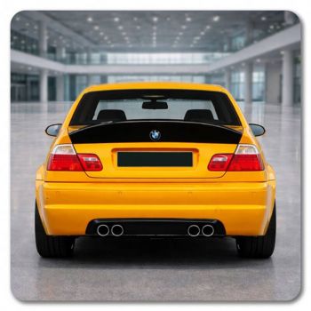Αεροτομή Πορτ Παγκάζ Για Bmw 3 E46 99-05 Sedan CSL Look Γυαλιστερή Μαύρη Από Abs Πλαστικό