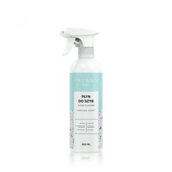 Fresso - Καθαριστικό Τζαμιών 500 ml με Ψεκαστήρα για Τζάμια, Καθρέπτες και Επιφάνειες Χρωμίου χωρίς Γραμμές - 1 Τεμ. (390365/FRE)