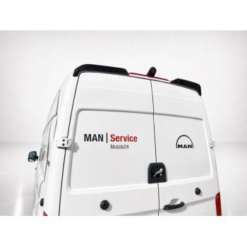 Motordrome - Αεροτομή Οροφής V.2 Διπλή Πόρτα για Volkswagen Crafter Mk2 High Roof H2 / MAN TGE High Roof H2 - 1 Τεμ.  (A-563)
