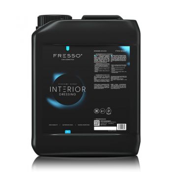 Fresso - Προστατευτικό Πλαστικών, Βινυλίου και Καουτσούκ Εσωτερικού Interior Dressing 5 L με Σατινέ Ματ Φινίρισμα και Αντιστατική Δράση - 1 Τεμ. (159822/FRE)
