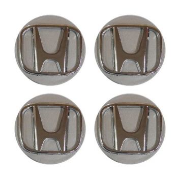 ΤΑΠΕΣ ΚΕΝΤΡΟΥ ΖΑΝΤΑΣ HONDA ΧΡΩΜΙΟ/ΓΚΡΙ ΚΟΥΜΠΩΤΕΣ 4ΤΕΜ.