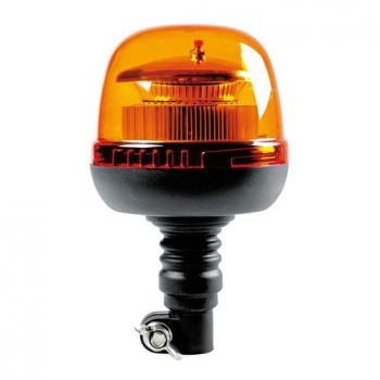 Lampa ΦΑΡΟΣ RL-9 12V/24V 3 ΧΡΗΣΕΩΝ 45LED ΒΙΔΩΤΟΣ ΕΛΑΣΤΙΚΟΣ ΠΟΡΤΟΚΑΛΙ 221x130mm