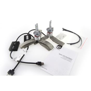 H7 RS+ - SLIM SERIES 12/36V- 50W - LUXEON ZES 6X4W-6000K-3500lm (ΨΥΚΤΡΑ ΛΕΠΙΔΕΣ ΦΤΕΡΟΥ) - 2 ΤΕΜ