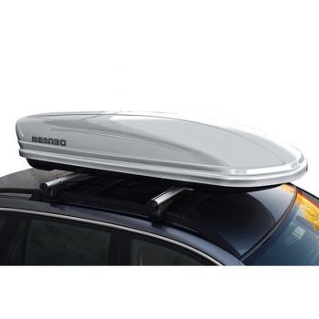 ΜΠΑΓΚΑΖΙΕΡΑ ΟΡΟΦΗΣ MENABO MANIA 460 DUO (ΑΣΗΜΙ/ΓΥΑΛΙΣΤΕΡΗ - 195X79X36) & ΠΡΟΑΙΡΕΤΙΚΟΣ ΣΥΝΔΕΣΜΟΣ