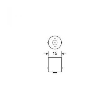 P21W 12V 21W BA15s μονοπολικό BLU-XENON