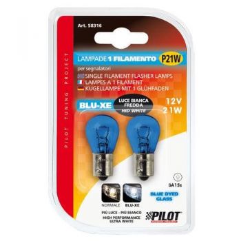 P21W 12V 21W BA15s μονοπολικό BLU-XENON