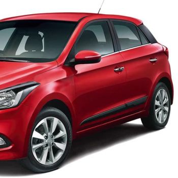 HYUNDAI i20 5D 2014+ TRIM ΜΑΡΚΕ ΠΑΡΑΘΥΡΩΝ ΑΥΤΟΚΟΛΛΗΤΑ ΧΡΩΜΙΟΥ 4ΤΕΜ.