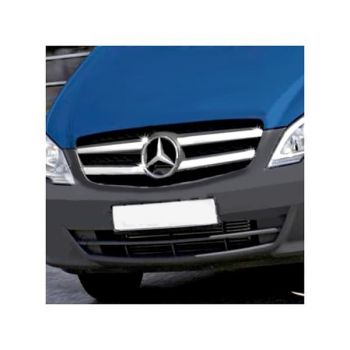 MERCEDES VITO FACELIFT W639 10>14 ΔΙΑΚΟΣΜΗΤΙΚΕΣ ΓΡΥΛΛΙΕΣ ΜΑΣΚΑΣ ΕΜΠΡΟΣ ΧΡΩΜΙΟΥ 2ΤΕΜ.