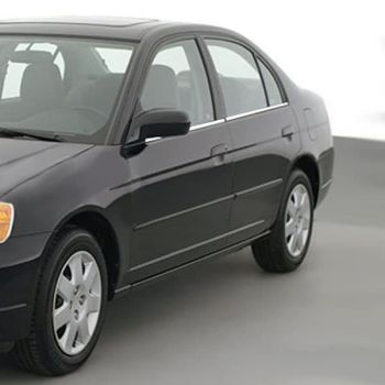 HONDA CIVIC 4D 02>06 TRIM ΜΑΡΚΕ ΠΑΡΑΘΥΡΩΝ ΑΥΤΟΚΟΛΛΗΤΑ ΧΡΩΜΙΟΥ 4ΤΕΜ.