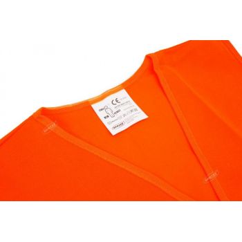 ΓΙΛΕΚΟ ΦΩΣΦΟΡΙΖΕ SV-02 - XL (ΠΟΡΤΟΚΑΛΙ/ΠΟΛΥΕΣΤΕΡΑΣ 120 gr/m ΜΕ VELCRO)