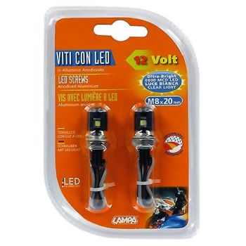 ΒΙΔΕΣ ΜΕ LED/12V 6000 MCD