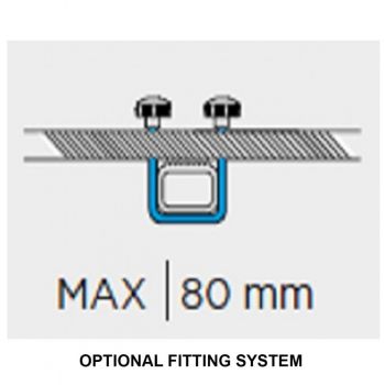 ΜΠΑΓΚΑΖΙΕΡΑ ΟΡΟΦΗΣ MENABO MARATHON 460 (ΑΣΗΜΙ/ΜΑΤ - 195X79X36) & ΠΡΟΑΙΡΕΤΙΚΟΣ ΣΥΝΔΕΣΜΟΣ