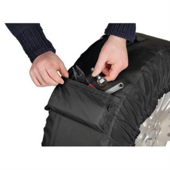 ΤΣΑΝΤΕΣ ΜΕΤΑΦΟΡΑΣ 4 ΕΛΑΣΤΙΚΩΝ TYRE WRAP DELUXE (L) 73 Χ 35 cm - 13''-19''