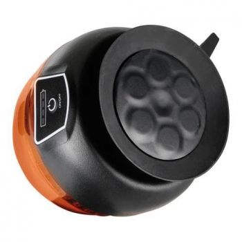 ΦΑΡΟΣ ΜΑΓΝΗΤΙΚΟΣ RL-11 9>30V+230V ΕΠΑΝΑΦΟΡΤΙΖΟΜΕΝΟΣ ΠΟΡΤΟΚΑΛΙ 45 LED ΜΕ ΣΠΥΡΑΛ 380cm 128x140mm