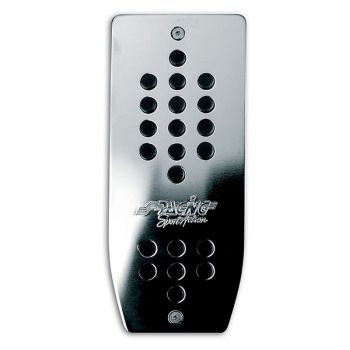 Τεμπέλης Ποδιού CHROME Χρώμιο/Μαύρο