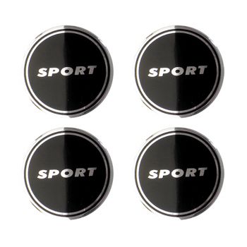 ΑΥΤΟΚΟΛΛΗΤΑ ΖΑΝΤΩΝ SPORT  6cm ΜΑΥΡΟ/ΧΡΩΜΙΟ ΜΕΤΑΛΛΙΚΑ 4ΤΕΜ.