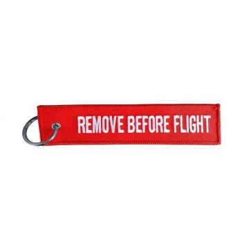 Simoni Racing ΜΠΡΕΛΟΚ ΚΛΕΙΔΙΩΝ REMOVE BEFORE FLIGHT ΚΟΚΚΙΝΟ ΥΦΑΣΜΑ