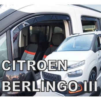 Heko CITROEN BERLINGO III/PEUGEOT RIFTER/OPEL COMBO E 4D/5D LOV 2018> ΑΝΕΜΟΘΡΑΥΣΤΕΣ - ΣΕΤ (4 ΤΕΜ)