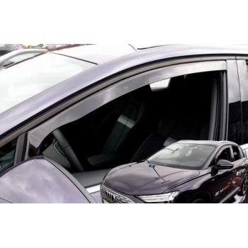 AUDI Q4 E-TRON 5D 2021+  -  ΑΝΕΜΟΘΡΑΥΣΤΕΣ ΑΥΤΟΚΙΝΗΤΟΥ ΑΠΟ ΕΥΚΑΜΠΤΟ ΦΙΜΕ ΠΛΑΣΤΙΚΟ HEKO - 2 ΤΕΜ.