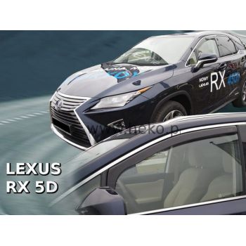 LEXUS RX 5D 2016+   ΖΕΥΓΑΡΙ ΑΝΕΜΟΘΡΑΥΣΤΕΣ ΑΥΤΟΚΙΝΗΤΟΥ ΑΠΟ ΕΥΚΑΜΠΤΟ ΦΙΜΕ ΠΛΑΣΤΙΚΟ HEKO - 2 ΤΕΜ.