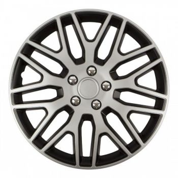 ΤΑΣΙ 16" DAKAR NC ΑΣΗΜΙ ΜΑΥΡΟ - AMIO ΣΕΤ 4ΤΕΜ ΣΕ KOYTI