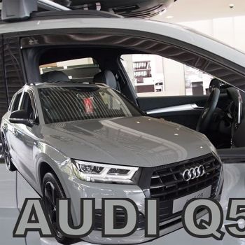 AUDI Q5 5D 2016+ ΖΕΥΓΑΡΙ ΑΝΕΜΟΘΡΑΥΣΤΕΣ ΑΠΟ ΕΥΚΑΜΠΤΟ ΦΙΜΕ ΠΛΑΣΤΙΚΟ HEKO - 2 ΤΕΜ.