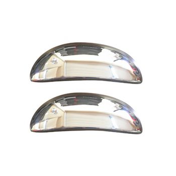 TOYOTA AYGO HB 3D 2005+ ΧΕΡΟΥΛΙΑ ΠΟΡΤΑΣ ΧΡΩΜΙΟ ΜΕΤΑΛΛΙΚΑ 2ΠΟΡΤΕΣ 2ΤΕΜ