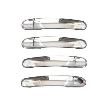 SKODA FABIA HB 5D /SW 00-07 ΧΕΡΟΥΛΙΑ ΠΟΡΤΑΣ ΧΡΩΜΙΟ ΜΕΤΑΛΛΙΚΑ 4ΠΟΡΤΕΣ 4ΤΕΜ