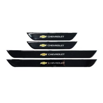 CHEVROLET ΜΑΡΣΠΙΕ ΕΣΩΤΕΡΙΚΑ ΑΥΤΟΚΟΛΛΗΤΑ (45x4cm X2 + 25x4cm X2)  ΜΕ ΕΠΙΚΑΛΥΨΗ ΕΠΟΞΕΙΔΙΚΗΣ ΡΥΤΙΝΗΣ 4ΤΕΜ