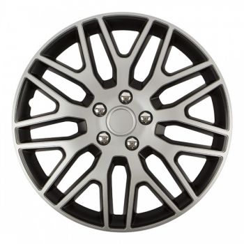 ΤΑΣΙ 14" DAKAR NC ΜΑΥΡΟ/ΑΣΗΜΙ - ΣΕΤ 4 ΤΕΜ ΣΕ ΚΟΥΤΙ  Αmio