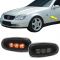 Πλαϊνά Φλας Φτερού Για Mercedes-Benz C W202 96-01 / CLK W208 97-02 / E W124 93-95 / W210 95-03 / SLK R170 96-04 / Vito W638 96-03 / Sprinter W901-W905 95-06 /  VW LT 98-06 Led Φιμέ 2 Τεμάχια