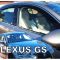 LEXUS GS IV 250 4D 2012-2020 ΣΕΤ ΑΝΕΜΟΘΡΑΥΣΤΕΣ ΑΥΤΟΚΙΝΗΤΟΥ ΑΠΟ ΕΥΚΑΜΠΤΟ ΦΙΜΕ ΠΛΑΣΤΙΚΟ HEKO - 4 ΤΕΜ.