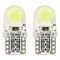 T10 W5W 12V W2,1x9,5d ΛΕΥΚΟ 5.600K 1xCOB LED ΣΙΛΙΚΟΝΗΣ(ΚΑΡΦΩΤΟ) 2ΤΕΜ.