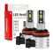 ΛΑΜΠΕΣ LED H11 H-SERIES 9>18V 42W 6500K 3600lm +200% CSP LED  AMiO - 2 TEM.