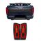 Πισινά Φανάρια Set Για Isuzu D-Max 2020+ Led Bar Black