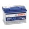 Μπαταρία Αυτοκινήτου 70Ah Δεξιά Bosch 760Α (ΕΝ) Start Stop AGM S4E08