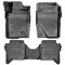 Πατάκια Σκαφάκια 3D Από Λάστιχο TPE Για Ford Ranger & Raptor T9 2023+ Rizline 4 Τεμάχια Μαύρα