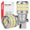Amio - Λάμπα LED CANBUS T15 (W16W) 48SMD 3014 + 4SMD 3030 Λευκή 6000K 12V/24V για Φώτα Όπισθεν & Βοηθητικό Φωτισμό - 2τεμ. (04261/AM)