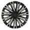 Lampa - Τάσια Shinku Silver/Black 14'' Tech-One σε Μαύρο/Ασημί Χρώμα για Σιδερένιες Ζάντες Αυτοκινήτου από ABS - Σετ 4 Τεμ. (L3145.1)