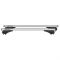 MENABO ΜΠΑΡΕΣ ΑΛΟΥΜΙΝΙΟΥ ARIEM 118.5 cm ΣΕ ΑΣΗΜΙ ΧΡΩΜΑ ΓΙΑ BMW X1 (U11) 5 doors 2022> ΜΕ FLUSH ή RAISED RAILS - 2 ΤΕΜ. (14700/MB)