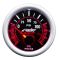 Simoni Racing ΠΙΕΣΗ ΛΑΔΙΟΥ 52mm 2'' ΜΑΥΡΟ ΜΕ ΚΟΚΚΙΝΟ ΦΩΤΙΣΜΟ