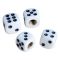 ΚΑΠΑΚΙΑ ΒΑΛΒΙΔΩΝ WHITE DICE ΖΑΡΙ ΛΕΥΚΟ 4ΤΕΜ.