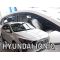 HYUNDAI IONIQ 5D 2017  ΣΕΤ ΑΝΕΜΟΘΡΑΥΣΤΕΣ ΑΥΤΟΚΙΝΗΤΟΥ ΑΠΟ ΕΥΚΑΜΠΤΟ ΦΙΜΕ ΠΛΑΣΤΙΚΟ HEKO - 4 ΤΕΜ.