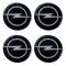 OPEL ΑΥΤΟΚΟΛΛΗΤΑ ΖΑΝΤΩΝ 5,5 cm ΜΑΥΡΟ/ΧΡΩΜΙΟ LOGO ΟΛΟΓΡΑΦΩΣ ΜΕ ΕΠΙΚΑΛΥΨΗ ΣΜΑΛΤΟΥ - 4 ΤΕΜ.